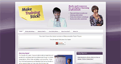 Desktop Screenshot of maketrainingstick.com